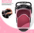 Magshion 3-Wheel 33lbs), Pet Stroller, Foldable Travel Jogger for Small & Medium Dogs & Cats (Up to Lightweight Carrier