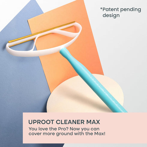 Uproot Cleaner Max Dog Hair Remover for Car & Carpet, Rake for Pet Hair Removal, Easy Cat Hair Remover for Fabrics