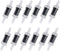 Aquarium Air Tubing Accessories Non-Return Valves, Check Valve for 3/16 '' Fish Tank Air Line (Black, 12 pcs)