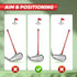 10" CRAFTSMAN GOLF Club Face Magnet Alignment Tool for Aiming, Golf Magnetic Alignment Sticks Rods for Golf Training