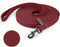 9m Dark Red Heavy Duty Training Dog Leash with Anti-Slip Handle, Waterproof for Outdoor Activities