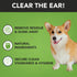 NOVEHA Pet Ear Wipes (150 Count) Dog Ear Cleaner Wipes, Otic Cleanser for Dogs & Cats - Stop Ear Itching with Aloe Vera, Eucalyptus and Witch Hazel for Odor Control, Dirt and Wax Removal, Unscented