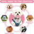 6 Pack Puppy Toys for Teething Small Dogs, Soft Squeaky Chew Toys for Small Breed Cleaning Doggy Teeth