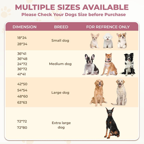 2 Pack 36"x41" 8 Fostanfly Washable Pee Pads for Dogs, Large Ultra-Absorbent and Leak-Proof Non-Slip Reusable Potty