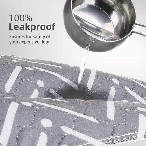 2 Pack 48" 60" PUPTECK Reusable Dog Pee Pads, Non-Slip Washable Waterproof, Fast Absorbing Puppy Pads Whelping Mat