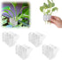 joqepy 4 Pk Upgraded Aquarium Plant Holder, 3-Hole Hanging Aquarium Plant Holder with