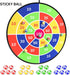 29" 20 3 4 5 6 7 8 9 10 11 12 TEMI Large Dart Board for Kids, Boys Toys Dartboards with Balls, Indoor and Outdoor Sport