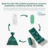 Dog Poop Bags Rolls, Extra Thick Leak-proof Waste Bags, 600 Bags in 40 Refill Rolls