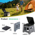 Tfulad Portable Camping Toilet for Adults - Portable Folding Toilet with Lid,Travel Portable Potty for Adults,Porta