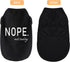 Discover Cozy Cotton Canine Wear: Soft, Lightweight, and Breathable Dog Shirt Vest with Eye-Catching Graphics(NOPE not today), Keeping Your Furry Friend Warm and Comfy! Black XXS