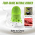 Dog Toys for Aggressive Chewers, Indestructible Natural Rubber Chew Toy with Bleef Flavor for Large Dogs (Green)