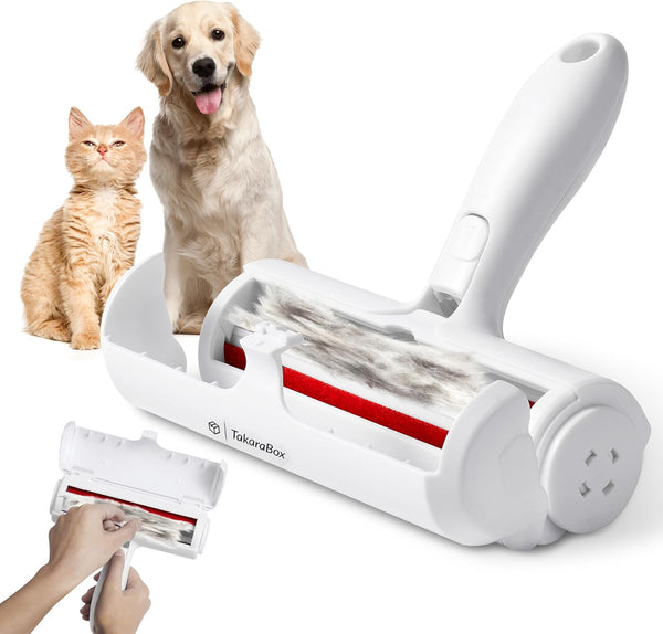 Pet Hair Remover - Reusable Lint Roller for Dogs and Cats Hair Remover for Couch, Furniture, Carpet, Car Seat with