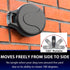 30ft Wall Mount Retractable Dog Tie Out Cable for Small to Large Dogs, Wall Mounted Lead for Yard/Garden