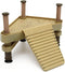 VOVOV Floating Turtle Pier Rectangular Terrapin Dock, Frogs Reptile Ramp Platform, 18.5cm
