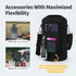 One Gallon Insulated Water Bottle, 128oz Large Sports Stainless Steel Jug with DIY Stickers, Leak-proof Triple Wall