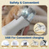 Catpick care 2-in-1 Over-Trimming, Dog & Cat Nail Clipper with Grinder - Dual Highlight LED Reduce Long Battery