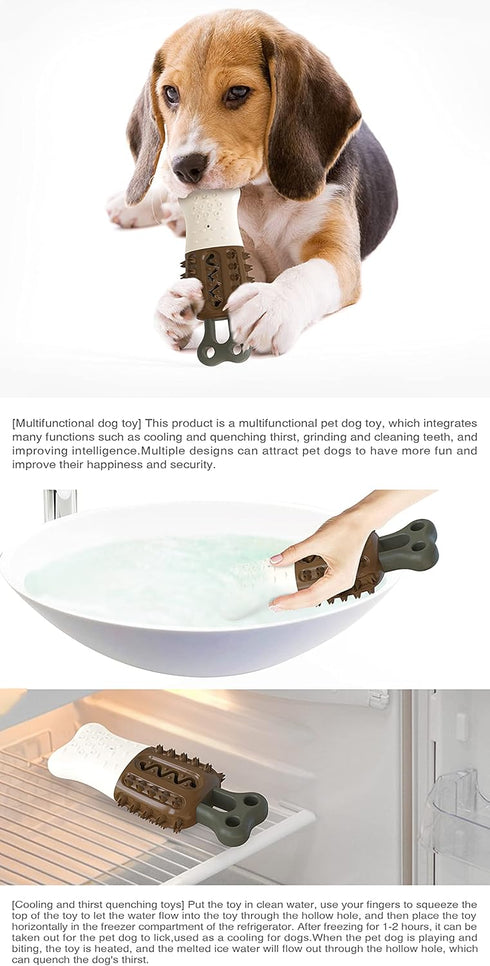 HAO Puppies,Frozen Frozen Pet Teether Cooling Chew Toy for Dogs Cooling Teething Toy for Teething Toy
