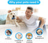 Tough Durable Dog Chew Toys for Aggressive Chewers, Interactive Dog Puzzle Toys with Beef Flavor, Safe Rubber