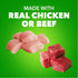 13 oz., Pack 24 Iams Proactive Health Wet Dog Food, Chicken Chunks in Gravy and Beef Chunks in Gravy