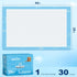28x44in 12 (30 Counts) MIZOK Dog Pee Pads Extra Long Dog Pads Cups Superior Absorption Leak-Proof Pee Pads for Dogs