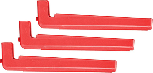 Set of 3 Bohning Tower Jig Replacement Arms, Red, 1 Degree Right Offset