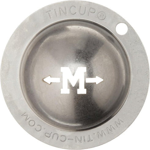 Tin Cup Alpha Players Cup M Golf Ball Stencil
