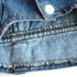 POPETPOP Dog Denim Jackets - Pet Clothes Small Dog Outfits, Work Suit Blouses, Denim Lapel Vest with Hat