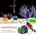 Mesee Aquarium Floating Diver Ornament, Micro Landscape Decor for Undersea Treasure Chest