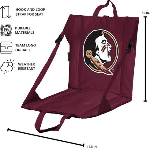 NCAA Team Color Unisex Stadium Seat - Officially Licensed