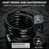 Premium Bike Lock with 2 Keys, 4 Feet Heavy Duty Bicycle Cable Lock for Strong Anti-Theft, Includes Mounting Bracket