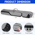 Jaffzora Pool Cue Case, Pool Stick Carrying Case Holds Butts and Shafts, Billiard Cue Bag with Shoulder Straps