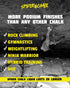 SPIDER CHALK 8oz Extreme Grip No Mess Weightlifting Liquid Chalk, Lab-Grade for Powerlifting and Gym