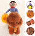 ISMARTEN Cowboy Rider Dog Costume for Dogs, Knight Style with Hat, X-Large