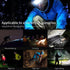 2000 6-10 DARKBEAM COB Floodlight Headlamp USB Rechargeable with Red Light, Lumen LED Headlight - Car Maintenance