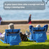 Ynredee Backpack Beach Chairs,Beach Mat Lounge Chair for Adults,Portable Lightweight Lounge Mat with Back,Adjustable