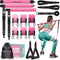 Pilates Bar Kit with Resistance Bands, Multifunctional Heavy-Duty Pilates Bar for Home Workouts for Women & Men