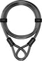 Titanker Bike Lock Cable, 12mm Thick Heavy Duty Steel Cable with Loops, Vinyl Coated Security Chain (4ft, 7ft, 15ft,