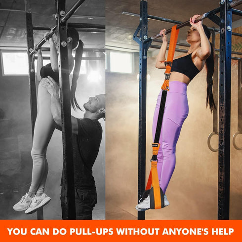Pull Up Assistance Bands | Heavy Duty Resistance Band for Pull Up Bar, Adjustable Weight/Size