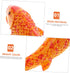 20Pcs Fish Shape Resin Aquarium Supply Paper Cup, Small Fish Tank Supplies, Luminous Fish Figure Decorations