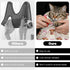 27.6"Cat (6-10 lbs) Grooming Wrap, Self Adhesive Cat Wrap for Cutting Nail, Anti-Escape Calming Cat Swaddle Wrap