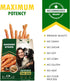 10.6 oz Dog Treats Chicken Jerky Strips - Human Grade Meat Sticks - Natural Pet Dried Snacks Rawhide - Free - Long