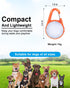 DAAMENT 2 Pack 4 Dog Collar Light, Modes Clip On Dog Lights for Night Walking, Glow in The Dark LED Pet Collar Charm