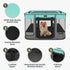 Paw Ballet Foldable Pet Kitten Playpen, Waterproof Portable Dog Cat Playpen Kennel Tent for Small Cat Dog, Retractable