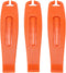 VBESTLIFE Bike Tire Levers, 3Pcs High Strength Ergonomic Tools for Road and Mountain Bike Tire Removal in Orange