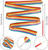 12pcs YGEOMER Ribbon Wands, Rainbow Gymnastics Ribbons for Kids, Twirling Dance Sticks for Artistic Dancing, Talent