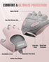 MitButy Workout Gloves for Men & Women Fingerless Gym Gloves for Weight Lifting, Crossfit, Fitness, Exercise & Training