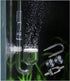Aquarium Glass CO2 Diffuser Atomizer with Premium U Tube Check Valve and Suction Cup