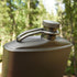 Titanium Flask 7.4 oz (220ml), Ultralight Compact Flask for Camping and Hiking