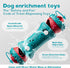 knitly Interactive Dog Toys, Adjustable Treat Dispensing Toy to Keep Them Busy, Dog Enrichment for Brain Stimulation