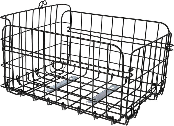 DOITOOL Foldable Bike Basket Rear Rack Storage Gadget Thickened Wire Mesh Bicycle